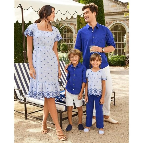 Girls' and Toddler Short Sleeve Casual Spring Dresses - Picture 4 of 6